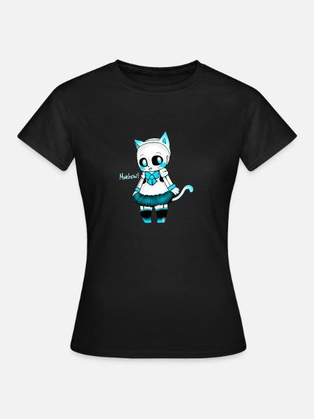 Blueberry (drawing) by Ruru - T-shirt dam - svart