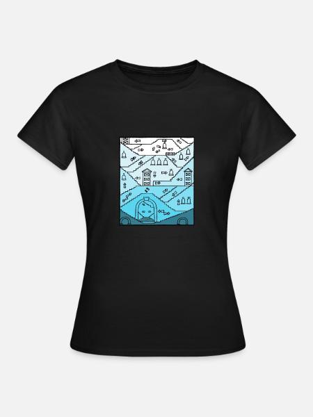 Passierschein A38 - Frauen T-Shirt - Schwarz