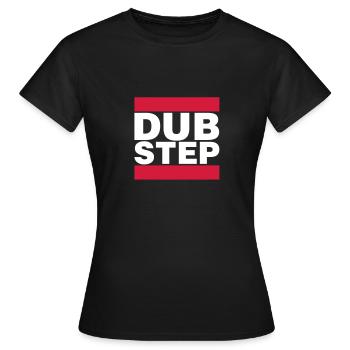 Dubstep - Women's T-Shirt - black - Front - AI Model Female 172 dark (172cm)
