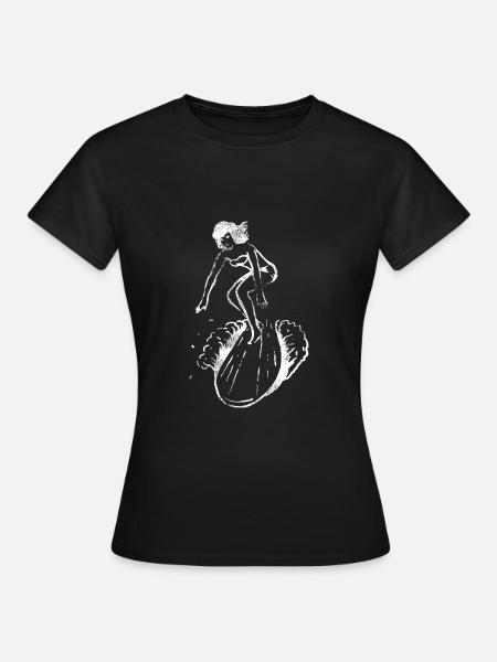 Surf sur surf surf - T-shirt Femme - noir