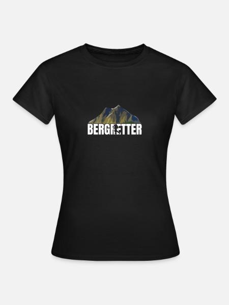 Bergretter #FOUR - Frauen T-Shirt - Schwarz