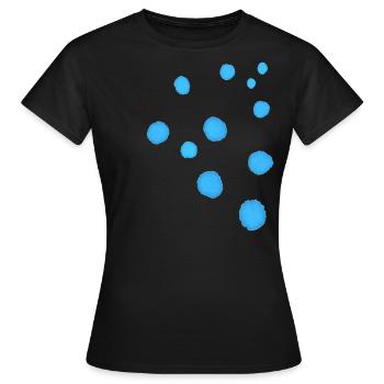 Dots Ornament Pattern - Women's T-Shirt - black - Front - AI Model Female 172 dark (172cm)