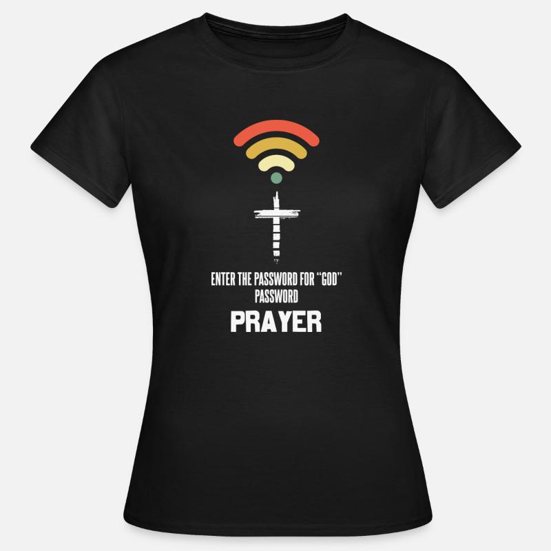Christian Proverbs - Women's T-Shirt - black