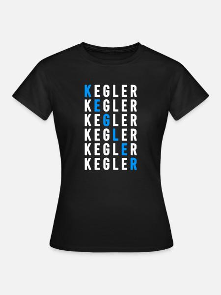Kegler - Frauen T-Shirt - Schwarz