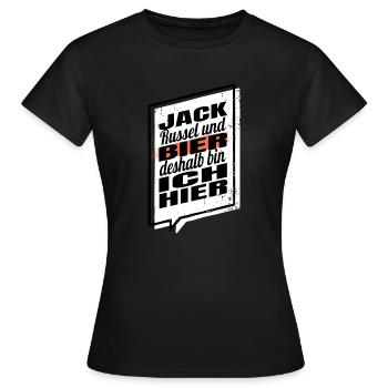 Drôle de dire breuvage de la déclaration du soir des hommes humour - T-shirt Femme - noir - Devant - AI Model Female 172 dark (172cm)