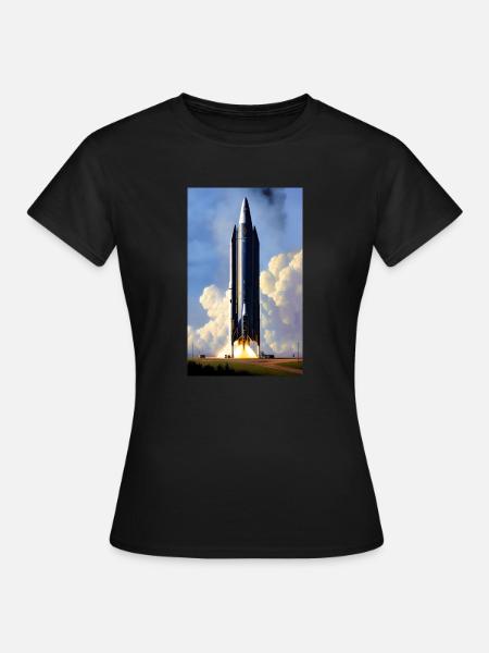 Starship 01 - Women's T-Shirt - black