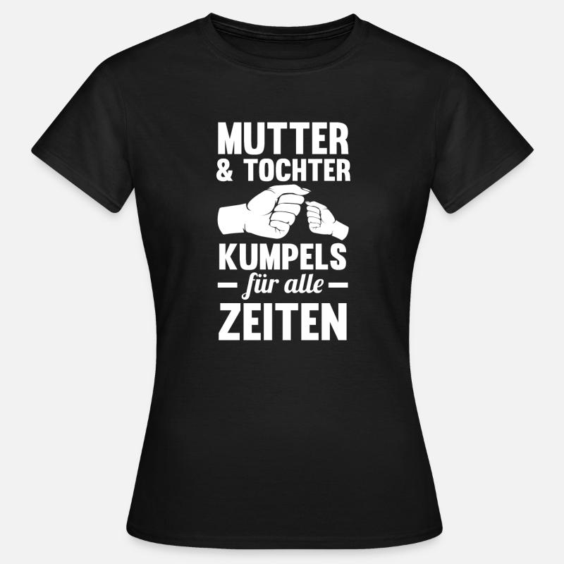 Mutter Muttertag Mama - Frauen T-Shirt - Schwarz
