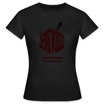 Sewkwondo Amend - Women's T-Shirt - black - Front - AI Model Female 172 dark (172cm)