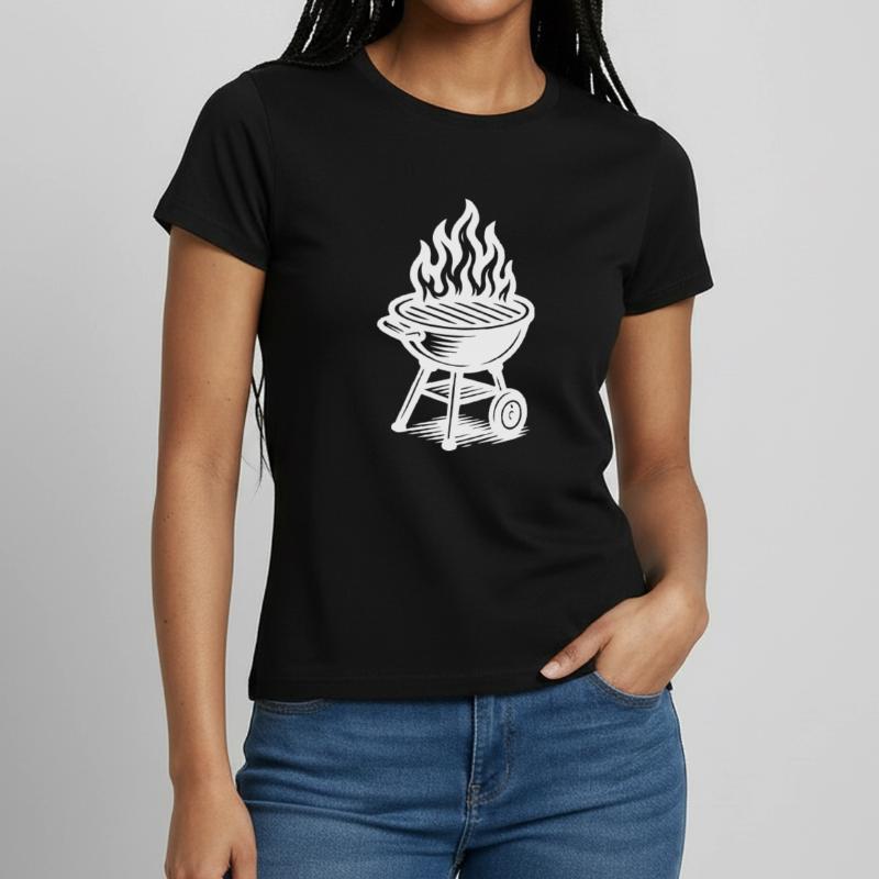 Grill Fire Grilling Women's T-Shirt