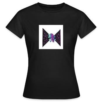 galaxie - Frauen T-Shirt - Schwarz - Vorne - AI Model Female 172 dark (172cm)