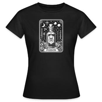 Poison Vial 2 - Women's T-Shirt - black - Front - AI Model Female 172 dark (172cm)
