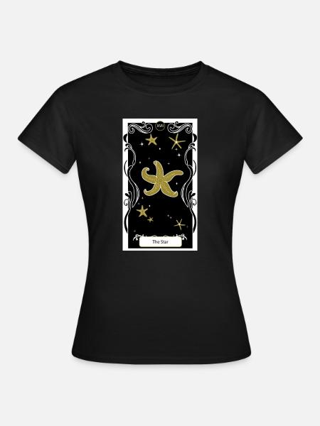 Der Stern - Frauen T-Shirt - Schwarz