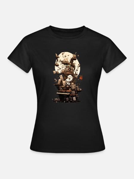 Fantasieorgel - Frauen T-Shirt - Schwarz