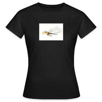 Guêpe rapide - T-shirt Femme - noir - Devant - AI Model Female 172 dark (172cm)