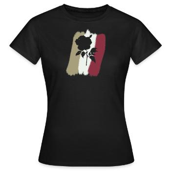 Florist Botanisch - Frauen T-Shirt - Schwarz - Vorne - AI Model Female 172 dark (172cm)