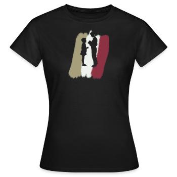 Grundschullehrer Grundschule Volksschule - Frauen T-Shirt - Schwarz - Vorne - AI Model Female 172 dark (172cm)