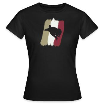 Wingsuit Combinaison de vol - T-shirt Femme - noir - Devant - AI Model Female 172 dark (172cm)