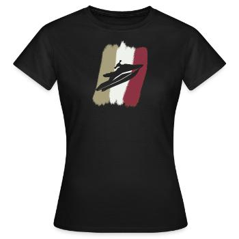 Wassersport Jet Ski - Frauen T-Shirt - Schwarz - Vorne - AI Model Female 172 dark (172cm)