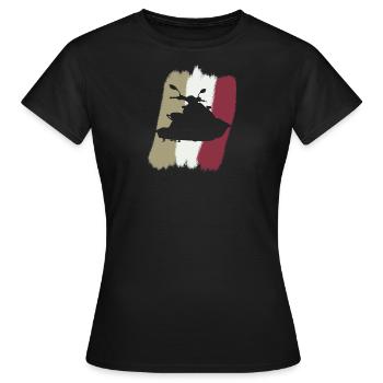 Wassersport Boot Jet Ski - Frauen T-Shirt - Schwarz - Vorne - AI Model Female 172 dark (172cm)