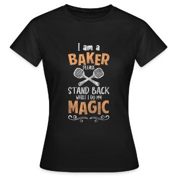 Muffin de boulangerie - T-shirt Femme - noir - Devant - AI Model Female 172 dark (172cm)
