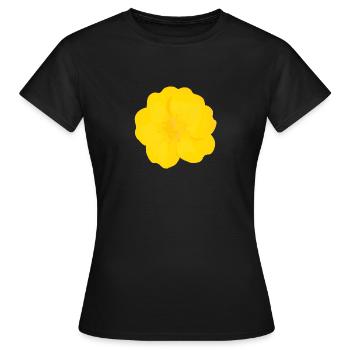 Buttercup Bold - Women's T-Shirt - black - Front - AI Model Female 172 dark (172cm)