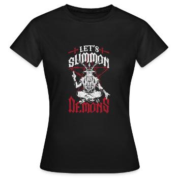 Occulte - T-shirt Femme - noir - Devant - AI Model Female 172 dark (172cm)