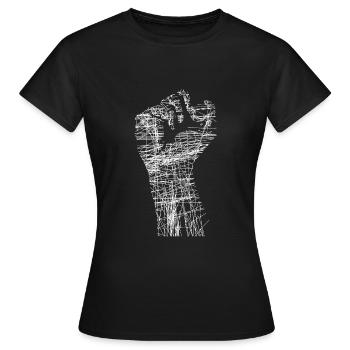 Resist - Women's T-Shirt - black - Front - AI Model Female 172 dark (172cm)