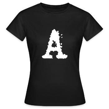 A - T-shirt Femme - noir - Devant - AI Model Female 172 dark (172cm)