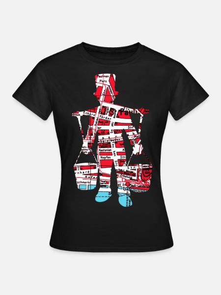 Hamburg - Frauen T-Shirt - Schwarz
