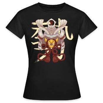 Power - Women's T-Shirt - black - Front - AI Model Female 172 dark (172cm)