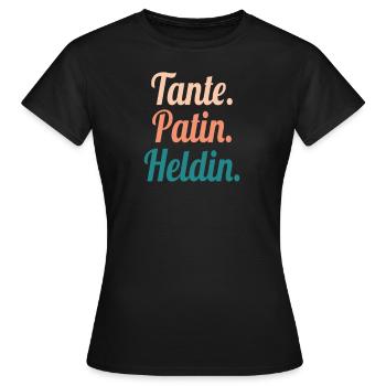 Aunt Godmother Heroine - Women's T-Shirt - black - Front - AI Model Female 172 dark (172cm)