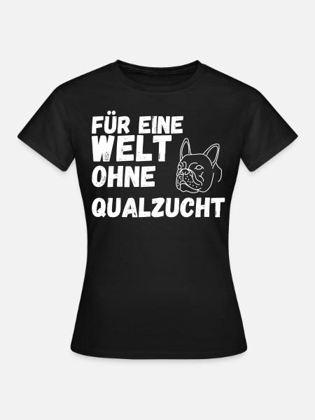 Qualzucht - Frauen T-Shirt - Schwarz