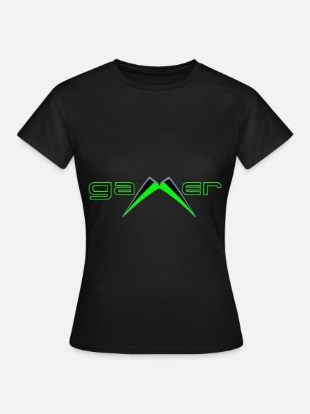 Gamer - Frauen T-Shirt - Schwarz