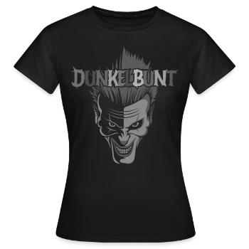 Dunkelbunt - Frauen T-Shirt - Schwarz - Vorne - AI Model Female 172 dark (172cm)