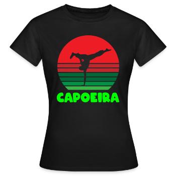 Poirier de Capoeira - T-shirt Femme - noir - Devant - AI Model Female 172 dark (172cm)