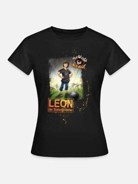 Die Wilden Kerle Leon - Frauen T-Shirt - Schwarz