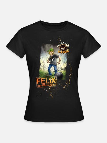 Die Wilden Kerle Felix - Frauen T-Shirt - Schwarz