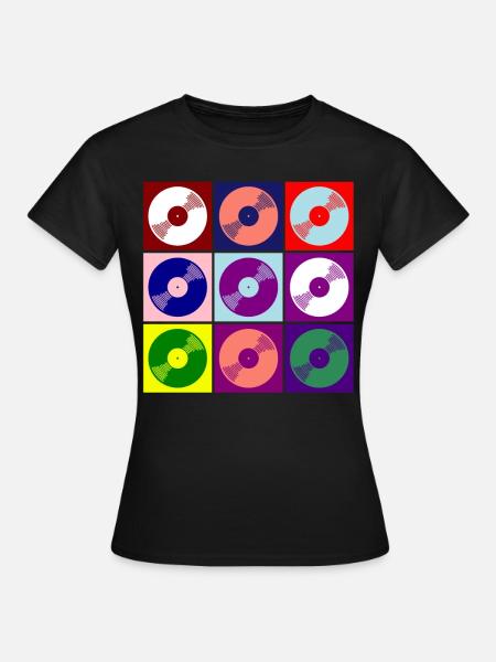 vinyl - Women's T-Shirt - black