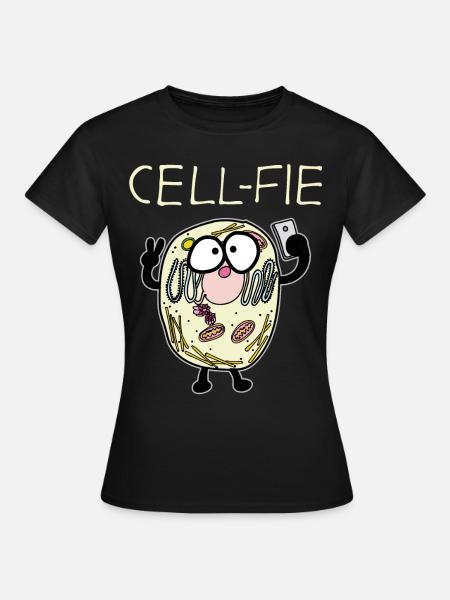 Zelle Biologie - Frauen T-Shirt - Schwarz