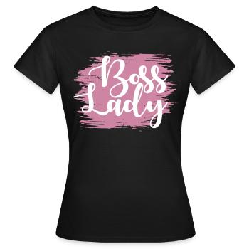 Patron dame - T-shirt Femme - noir - Devant - AI Model Female 172 dark (172cm)