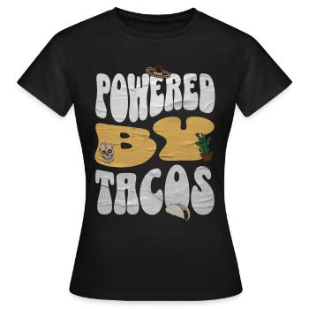 Taco - T-shirt Femme - noir - Devant - AI Model Female 172 dark (172cm)