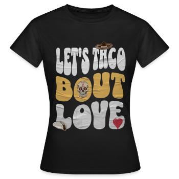 Taco - Frauen T-Shirt - Schwarz - Vorne - AI Model Female 172 dark (172cm)