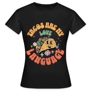 Taco - T-shirt Femme - noir - Devant - AI Model Female 172 dark (172cm)