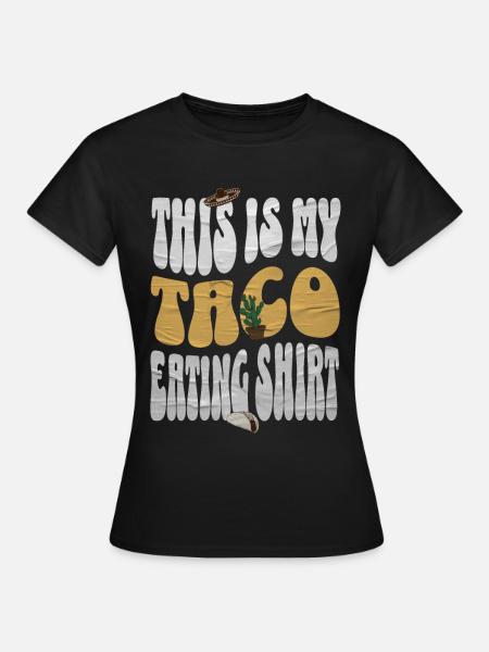 Taco - Frauen T-Shirt - Schwarz
