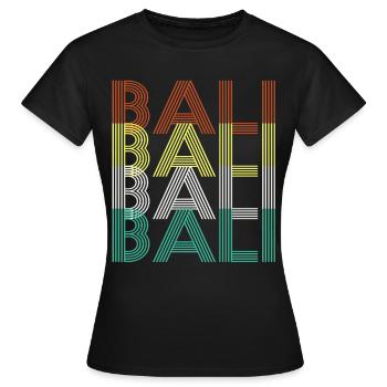 Bali Bali Bali Bali - Frauen T-Shirt - Schwarz - Vorne - AI Model Female 172 dark (172cm)