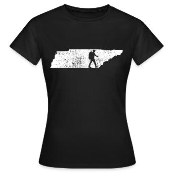 marche - T-shirt Femme - noir - Devant - AI Model Female 172 dark (172cm)