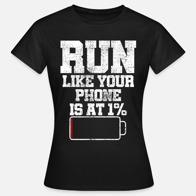 To run - Women's T-Shirt - black