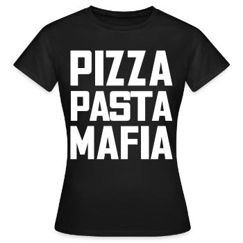 MAFIA - Frauen T-Shirt - Schwarz - Vorne - AI Model Female 172 dark (172cm)