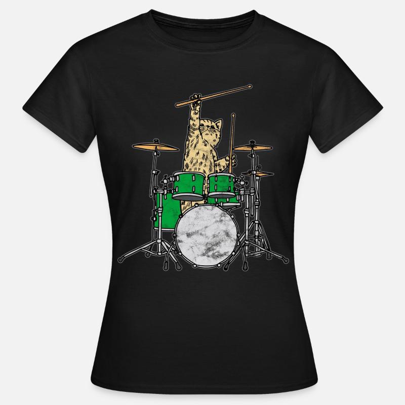 drummer - Women's T-Shirt - black
