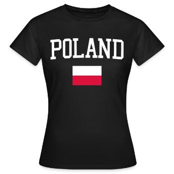 Polen Polen Polen - Frauen T-Shirt - Schwarz - Vorne - AI Model Female 172 dark (172cm)